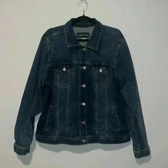 Maurice’s Denim Jean Jacket P5 - Picture 1 of 5
